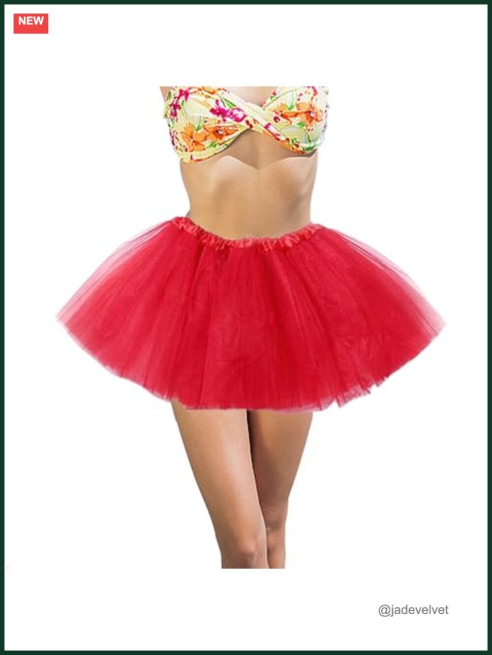 5-Layer Tulle Tutu Skirt Dance Tulle Party Costume Ballet